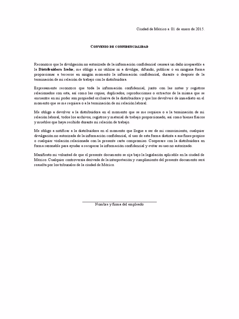 ¿Cómo hacer una carta confidencial?