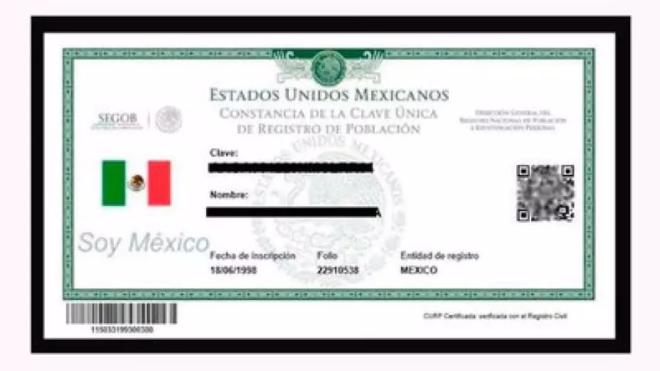 ¿Cómo puedo obtener la CURP con un solo apellido?