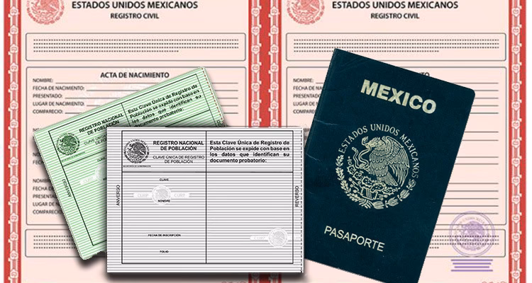 ¿Cuáles son los documentos probatorios?