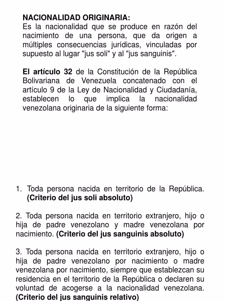 ¿Qué significa nacionalidad en un ensayo?