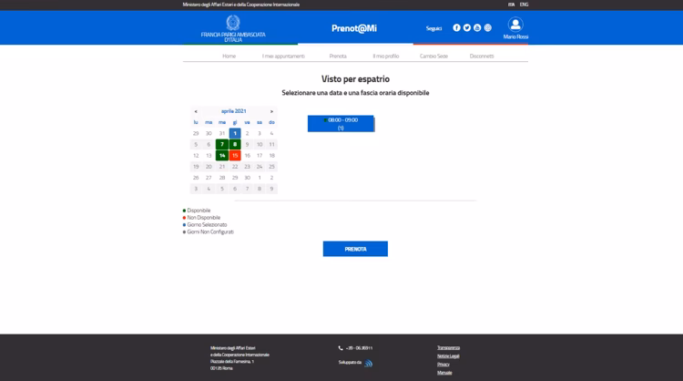 ¿Cómo sacar una cita en la embajada italiana en México?